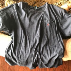 Polo tee with pocket